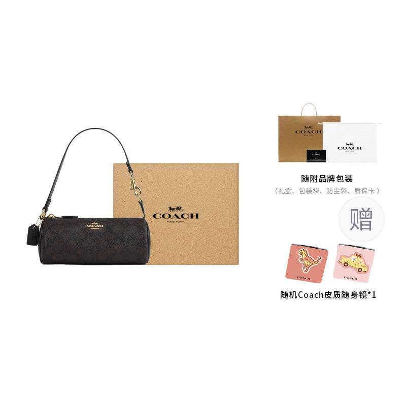 Сумка женская Coach Nolita 20 Brand Logo Zip Closure - Boxette Shop